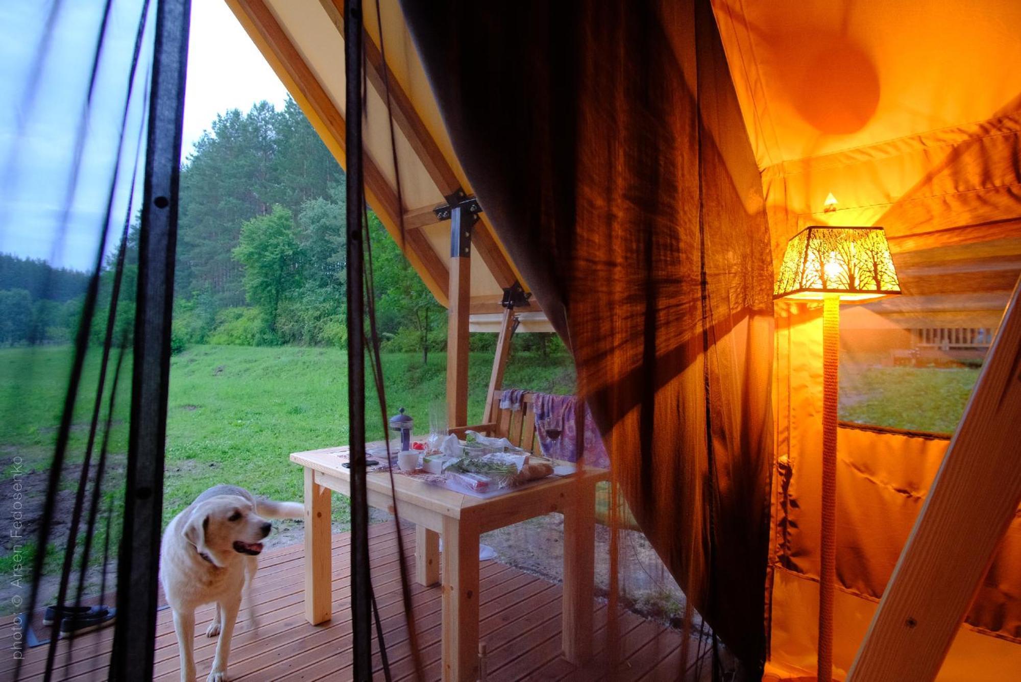 Hotel Глемпінг Шатро Ul'yaniki Exteriér fotografie
